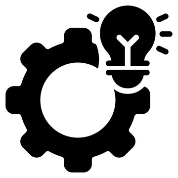 Implementation Solid Icon