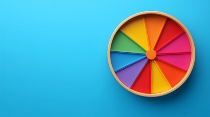 Sleek Corporate Spin Wheel Offering Rewards and Incentives for Business Promotion