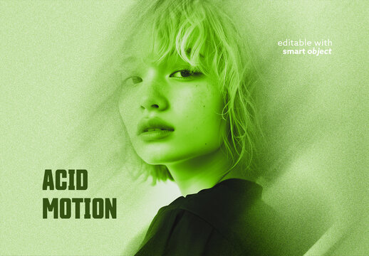 Acid Motion Photo Effect