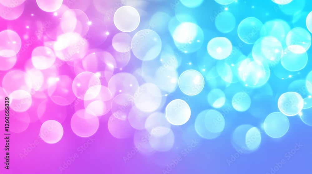 Aufkleber bokeh lights background - abstract background with colorful bokeh lights, perfect for websites, pres