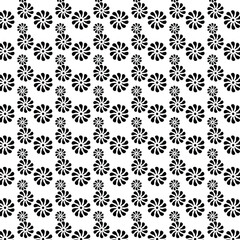 black and white seamless pattern