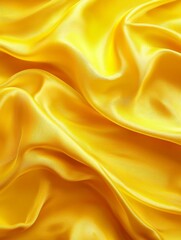 Fototapeta premium Flowing Golden Fabric Texture: Smooth, Elegant, and Luxurious