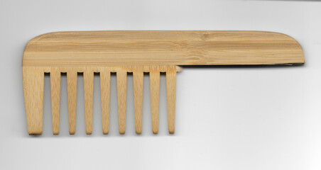 scanned wooden  comb high quality 