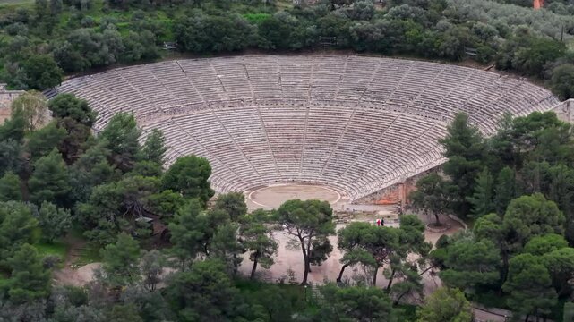 The Epidaurus Ancient Theatre is a theater in the ancient Greek city of Epidaurus, located in the Peloponnese.