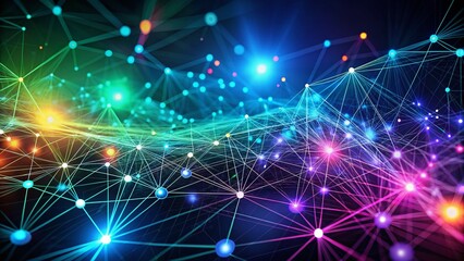 Generative AI Technology: Futuristic Data Processing & Neural Networks