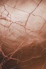 Fototapeta premium Elegant rose gold marble texture featuring soft hues and intricate dark veins throughout the surface