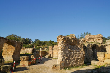 Il complesso archeologico con i resti delle Terme di Antonino, Area archeologica di Cartagine,...
