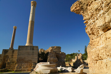 Il complesso archeologico con i resti delle Terme di Antonino, Area archeologica di Cartagine,...
