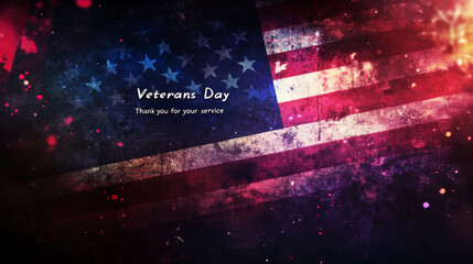Veterans Day Tribute: A Nation's Gratitude - A vibrant symbolizing patriotism, sacrifice, honor, remembrance, and gratitude for veterans' service
