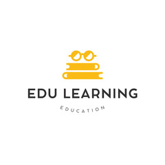 Book logo with a cheerful feel