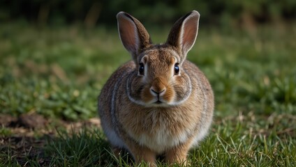 Fototapeta premium rabbit in the grass