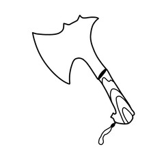 axe vector illustration
