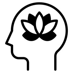 Minimalist Mindfulness Logo Design