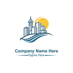 Naklejka premium Real Estate logo