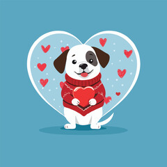 Love Dog Heart