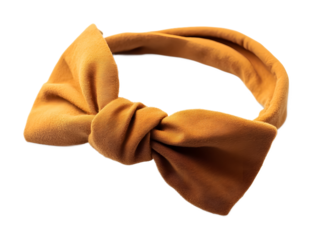 Knotted headband on a transparent background. isolated background.