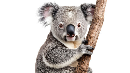 Fototapeta premium koala on white background 