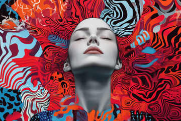 March is National Women’s History Month and March 8 International Women's Day. Holiday illustration.