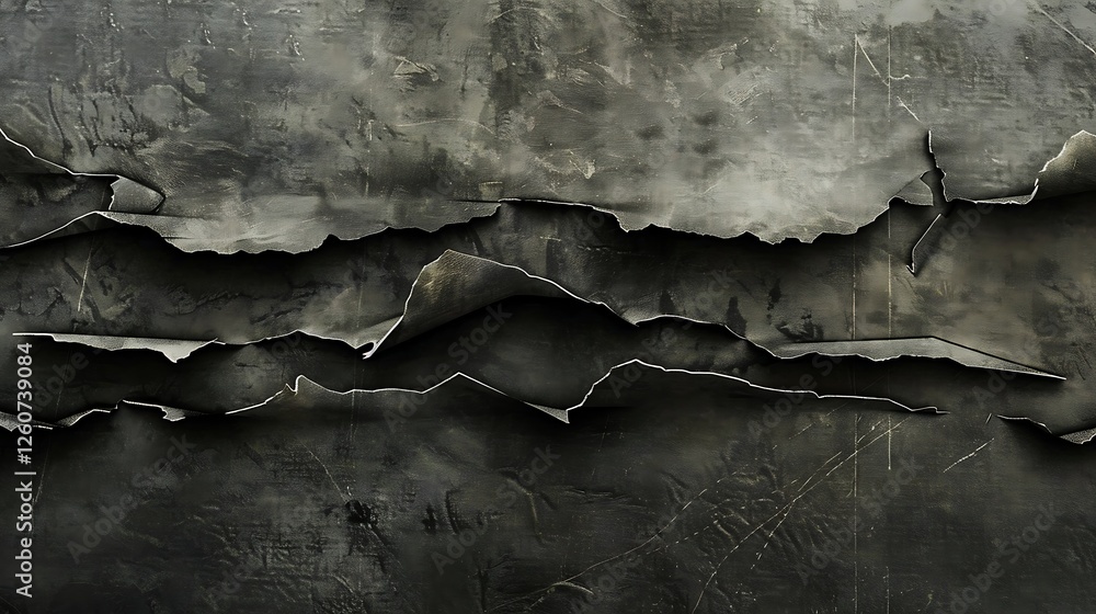 Poster grunge background with burnt paper and space for text or image