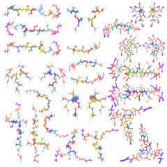 Colorful Techno Tribal Vector