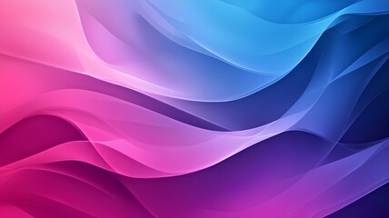 Fototapeta premium purple blue gradient background with dynamic waves