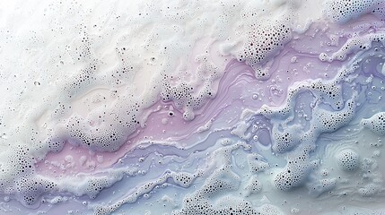 Obraz premium Abstract swirls of pastel colors, bubbles, and textures. Possible use Background image for various applications.