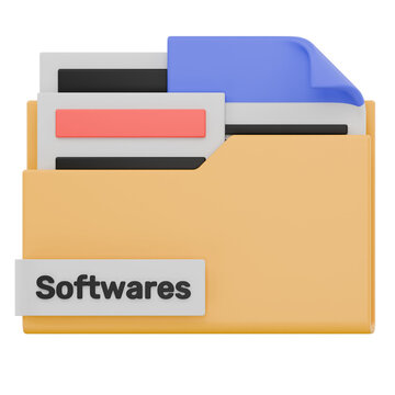 3D Softwares Folder Name Icon