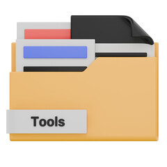 3D Tools Folder Name Icon