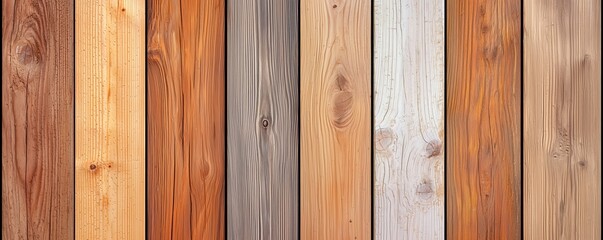 Obraz premium Rustic Wood Grain Texture – Natural Timber Plank Background