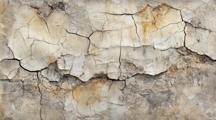 Fototapeta premium Cracked stone surface texture. Possible use Background for design projects