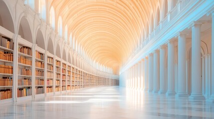 Obraz premium Extensive collection of books, explore a diverse world of literature and knowledge