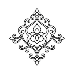 vector floral ornament