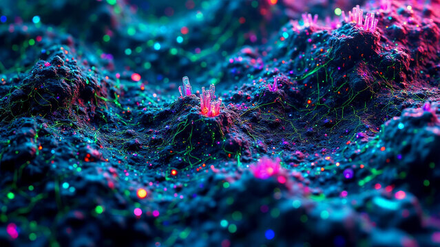 Micro Fantasy sci fi bio art