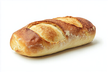 Ciabatta bread isolated on a white background