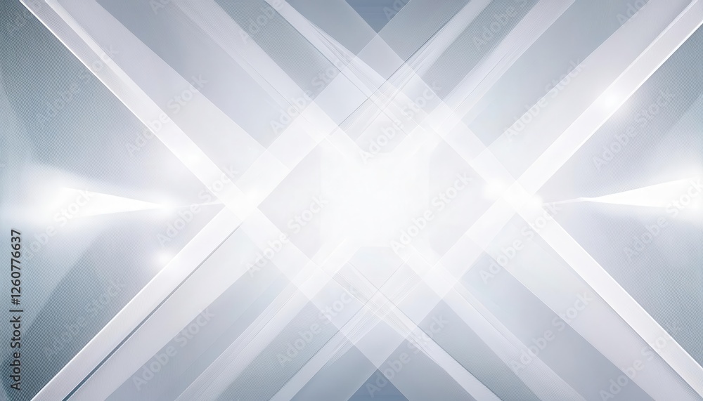 Leinwandbilder abstract futuristic light cross pattern background for modern design projects, sci-fi concepts, and 