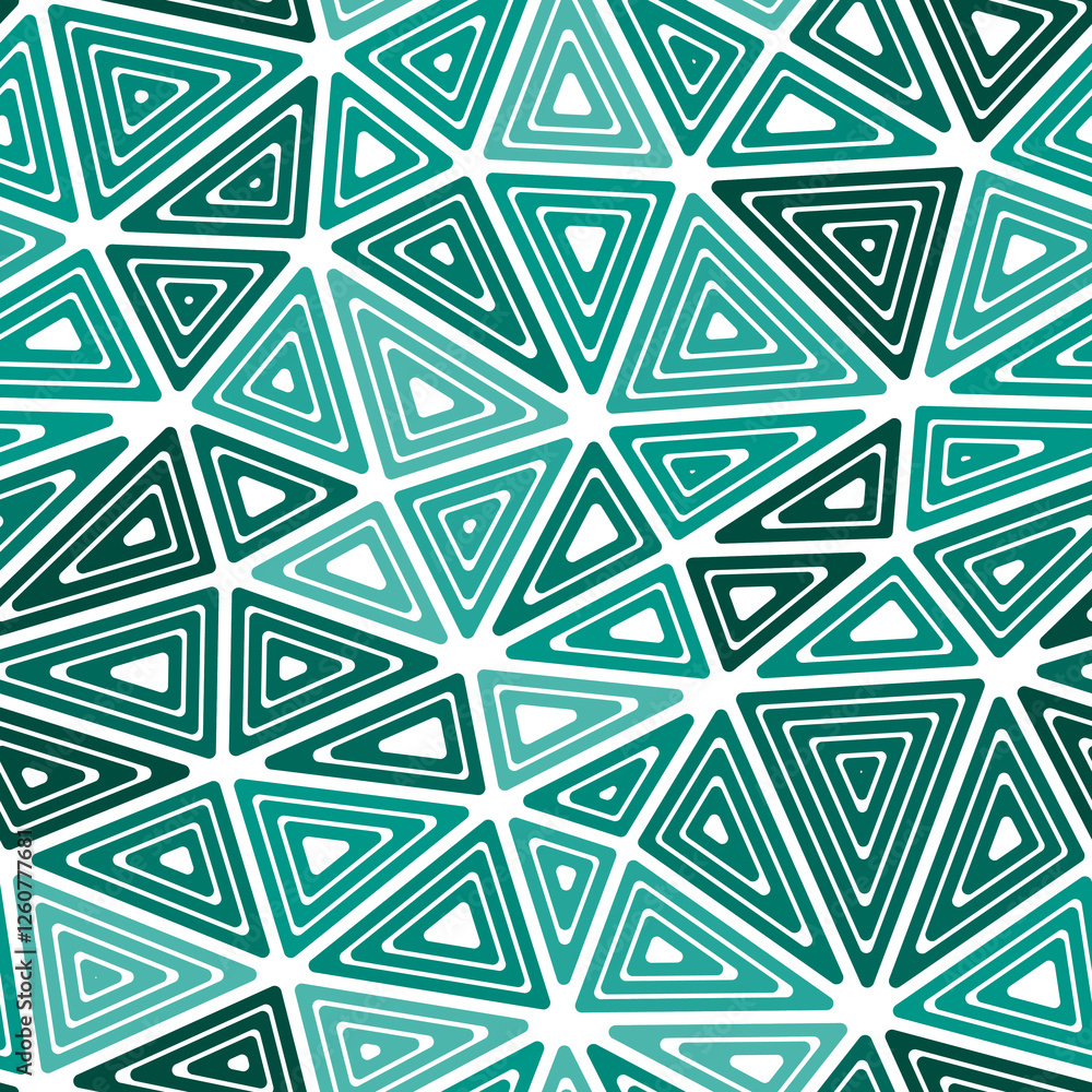 Poster background with triangles pattern. large shape size. multiple repeated inner triangles. mono tone st