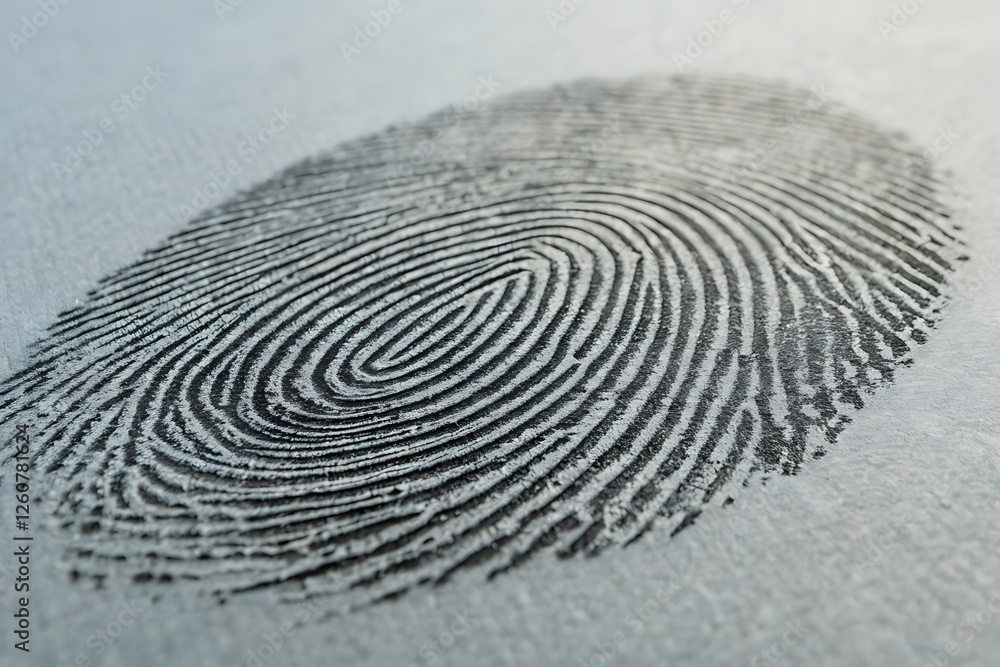 Poster fingerprint identification for business security and access control