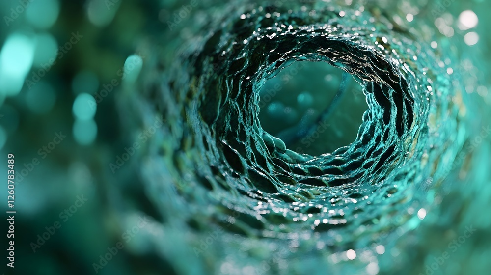 Aufkleber captivating aquatic vortex a mesmerizing spiral of nature s fluid dynamism that captivates the sense