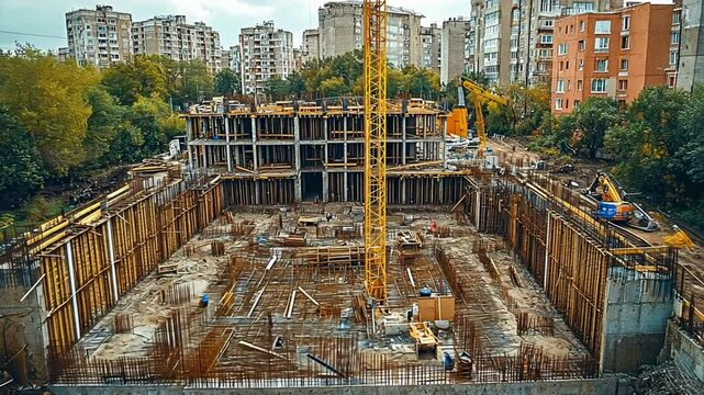 construction site in new york city
