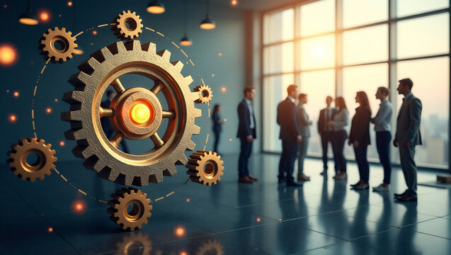 The Gears of Progress: Driving Innovation Forward - Powered by Adobe