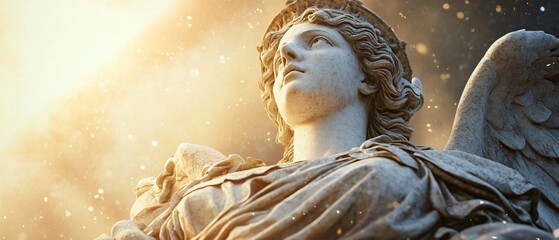 Ultra-Realistic Statue Render in Cine Style