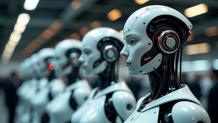 Fototapeta premium The Robotics Age: Automation and AI