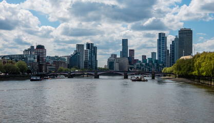 city streets and views around london england