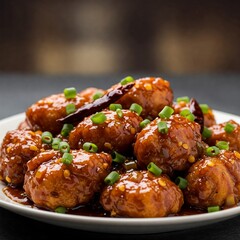Fototapeta premium meatballs in tomato sauce