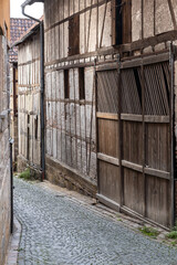 Gasse im historischen Seßlach