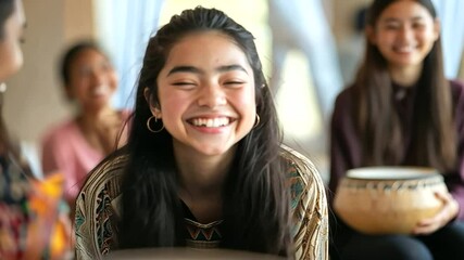 Cultural Exchange Program: Students Sharing Traditions and Stories