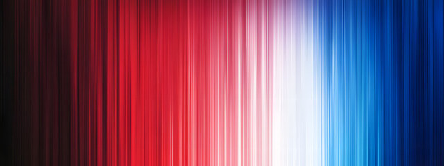 Obraz premium Red, blue, and white gradient background with a light effect 