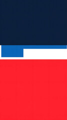 Red, blue, and white gradient background with a light effect
