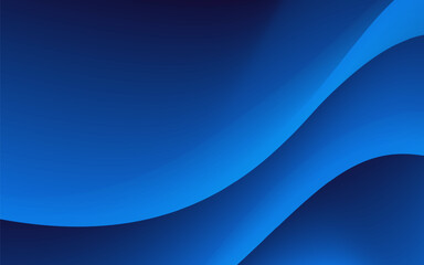 Blue abstract wave background modern design gradient color dark