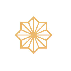 islamic arab oriental icon. Mandala svg icon.